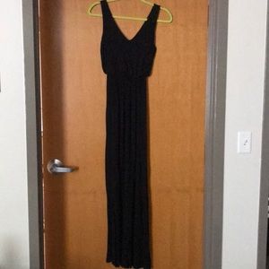 Maxi Dress with V Neck